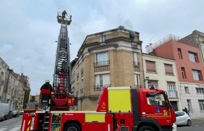 Fire in an apartment in downtown Orléans, one occupant injured