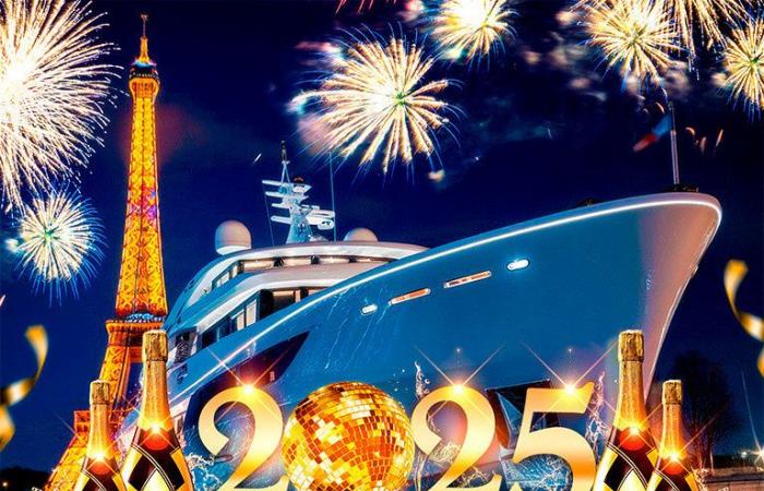 MAGIC PARIS BOAT PARTY ON THE SEINE NEW YEAR 2025 (GIANT BOAT CLUB ON THE SEINE)