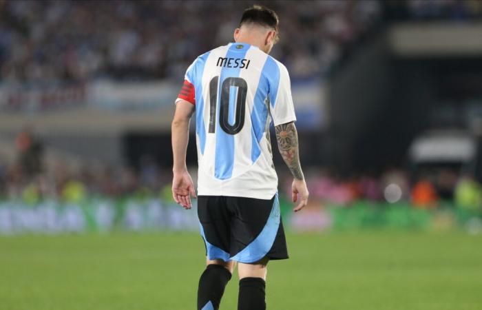 Nobody is allowed into the stadium wearing Lionel Messi’s jersey