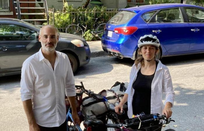 For three years, these Orthéziens have been living on their bikes after selling their house