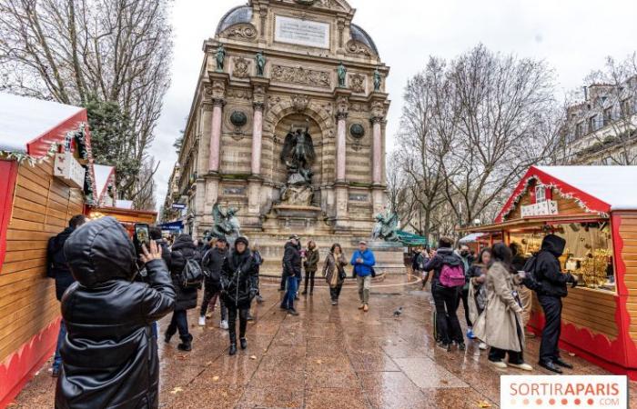 The Made in France Christmas Market of Saint-Michel in Paris 2024