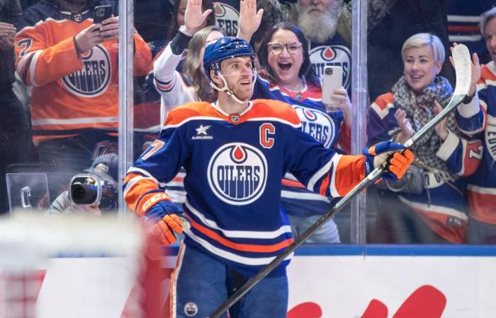 Edmonton Oilers | At 27, Connor McDavid collects his 1000th career point