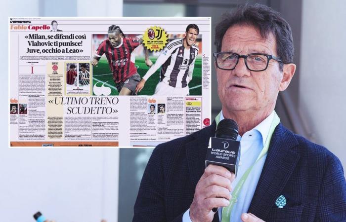 Capello admits Fonseca must demand a ‘Bernabeu-style’ Milan vs. Juventus: “Seemed to blossom”