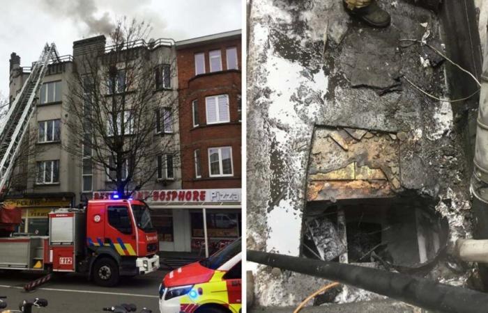 Flames spread through the hood: a ravaged restaurant in Anderlecht