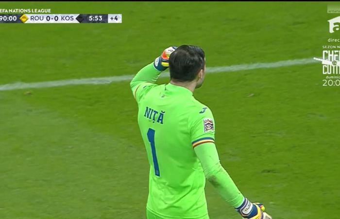 This is what they’ve been waiting for! Kosovar players walked off the field in the last minute of extra time after Romanian fans chanted “Serbia” following challenges