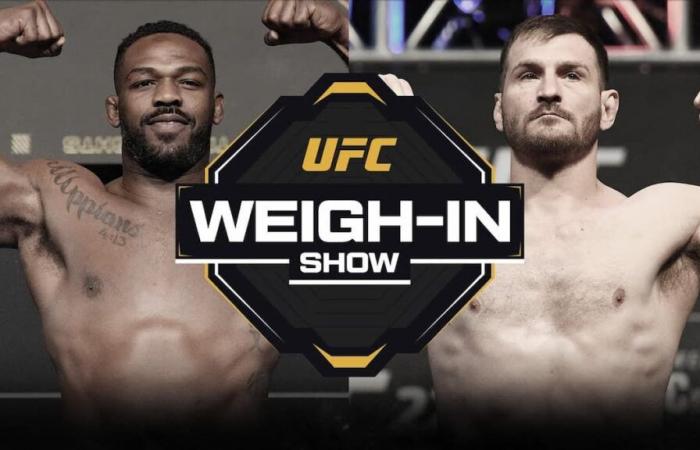 UFC 309 weigh-in video