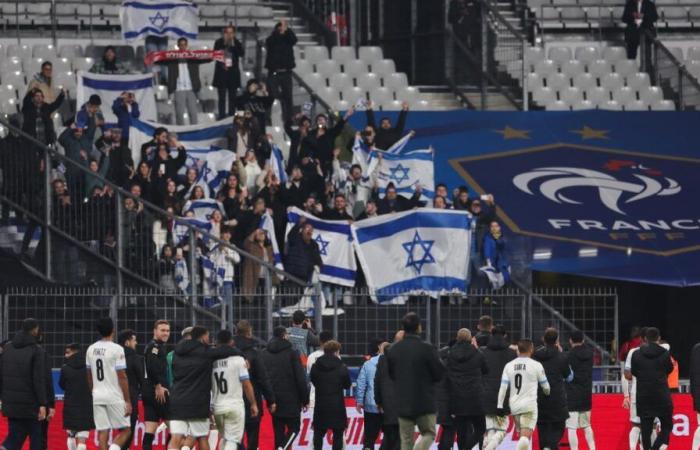 Scuffles in the stands, anthem whistled: the meeting between France and Israel disrupted