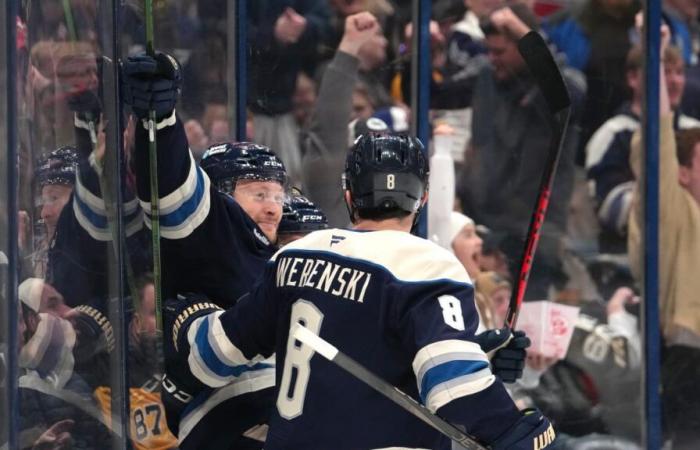 The Blue Jackets end their six-game losing streak