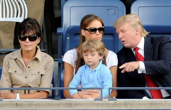 This rare video of Barron Trump at age 4 is making the rounds on American social networks