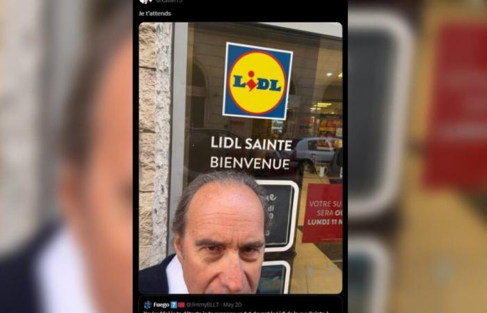 Xavier Niel responds to the provocation of an Internet user by filming himself in front of a Lidl in Marseille