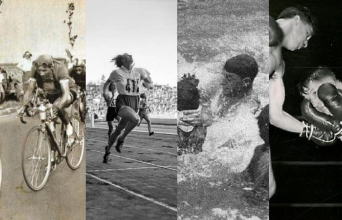 this exhibition retraces the journey of Marnais athletes at the Olympic Games