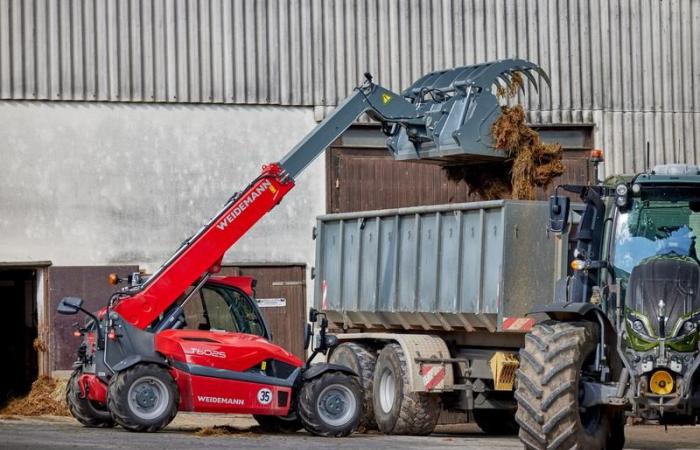 Weidemann – A compact telescopic loader that gains in comfort