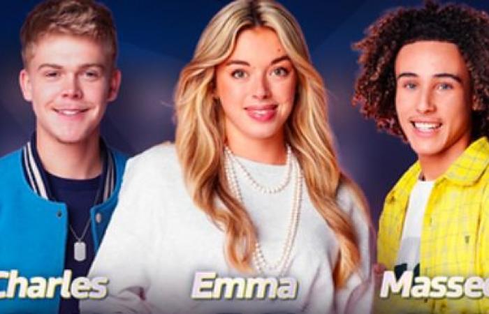 who of Charles, Masseo or Emma was eliminated this evening?