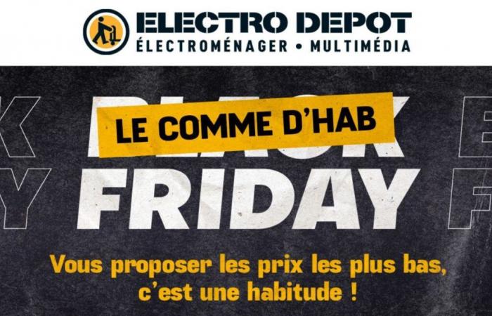 ELECTRO DEPOT causes a sensation with its “As usual Friday” concept and its low prices all year round