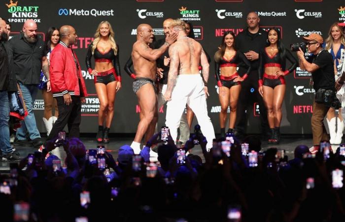 'The discussion is over': legend Mike Tyson slaps Jake Paul during weigh-in