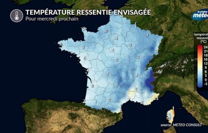 Drop in temperatures: no, no cold snap next week