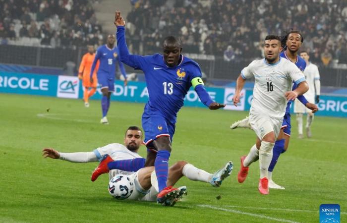 UEFA Nations League League A football match: France vs. Israel-Xinhua