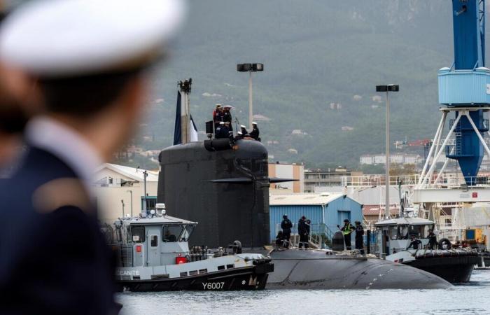 What is this new nuclear attack submarine that has arrived in Cherbourg harbor?