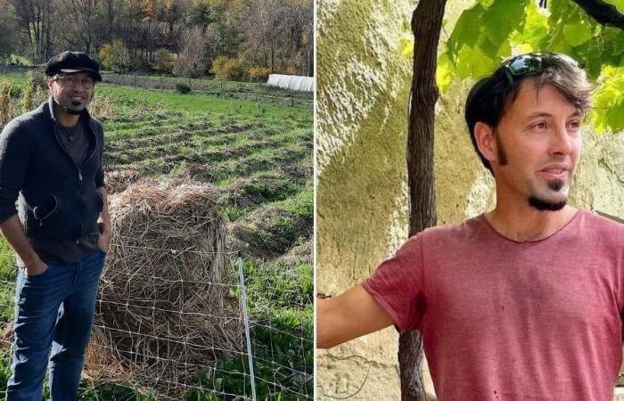 They are twins and farmers, one in Gard, the other in Lozère