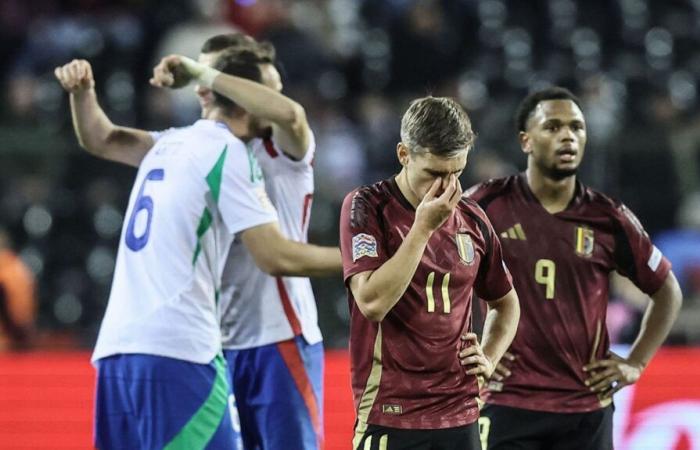 The press between disappointment and resignation after the defeat of the Red Devils against Italy