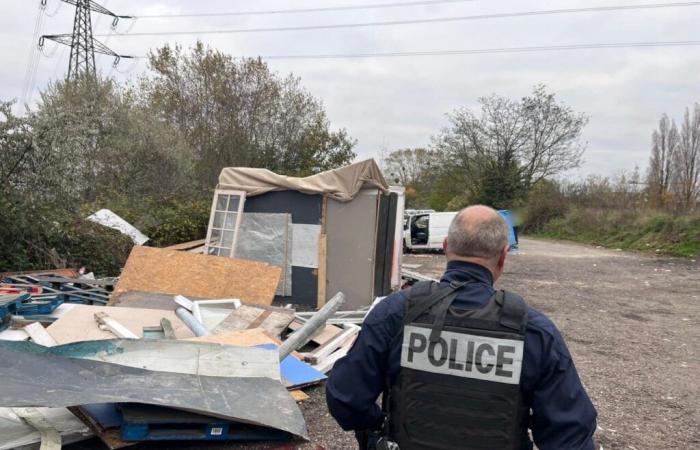 Val-d'Oise: an illegal camp evacuated