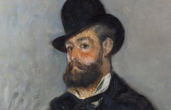 The portrait of Léon Monet offered to the Marmottan Museum