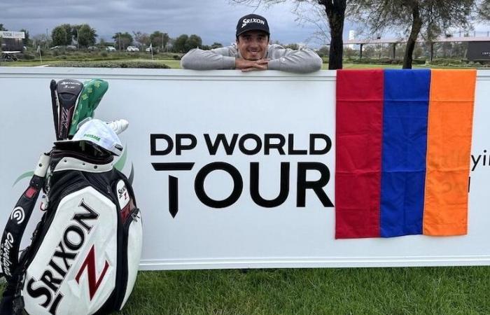 Jean Bekirian, first Armenian on the DP World Tour