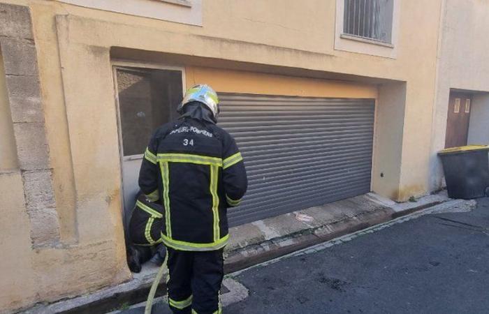 A fire breaks out in the garage of a town house in Villeneuve-lès-Maguelone: ​​one person inconvenienced by the smoke