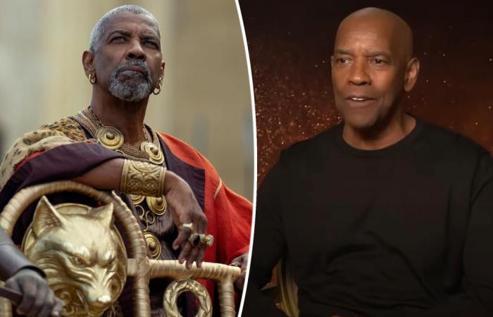 Denzel Washington’s gay kissing scene in ‘Gladiator II’ cut