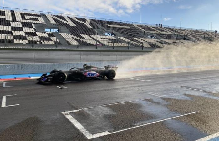 Formula 1 | Pirelli completes first tests of 2026 rain tires with Alpine F1 at Magny-Cours