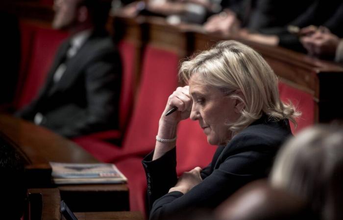 Marine Le Pen believes that people are calling for her “political death”