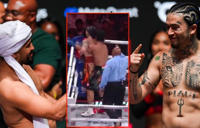 Social media star Whindersson Nunes ‘violated’ by Neeraj Goyat in bizarre Jake Paul vs Mike Tyson undercard moment