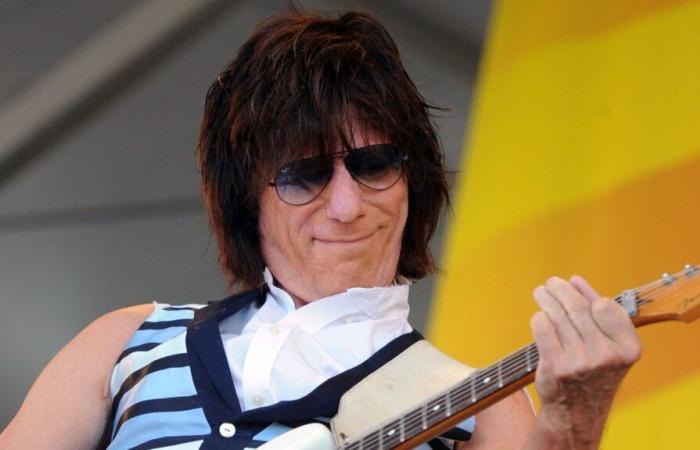 Jeff Beck’s guitar collection to be auctioned in London in January