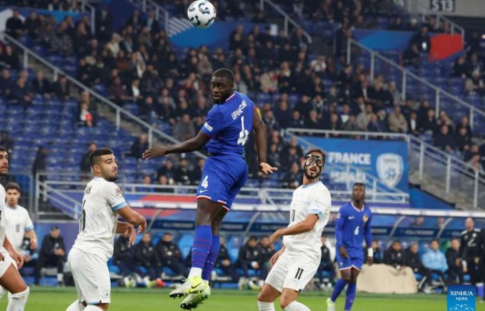 UEFA Nations League League A football match: France vs. Israel-Xinhua