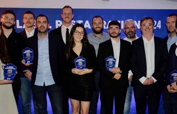 OL AND PSG WIN THE GOLD LABEL DURING THE SECOND CATERING LABELS AWARDING CEREMONY