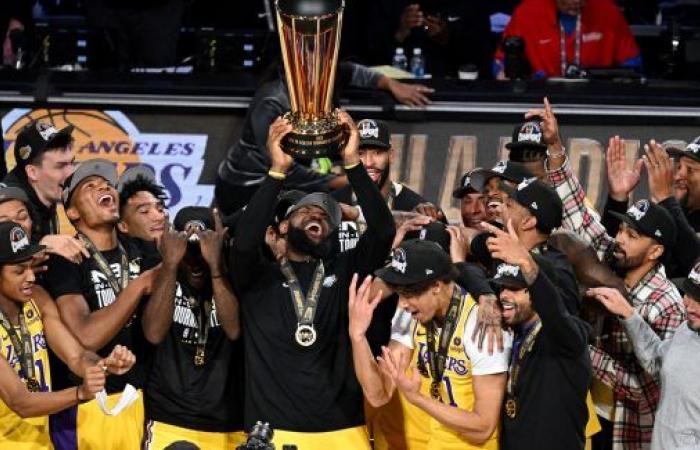 The young Lakers wanted the 500,000 dollars from the NBA Cup • Basket USA