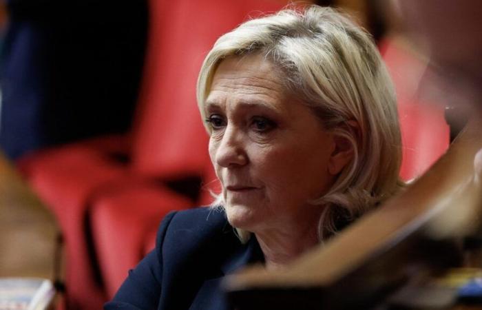 Marine Le Pen believes that justice is calling for a “political death penalty” against her