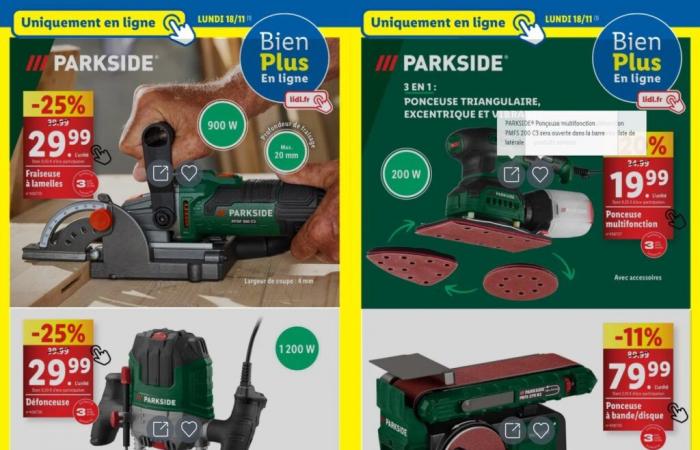 Lidl crushes the prices of its Parkisde arrival in stores from Monday