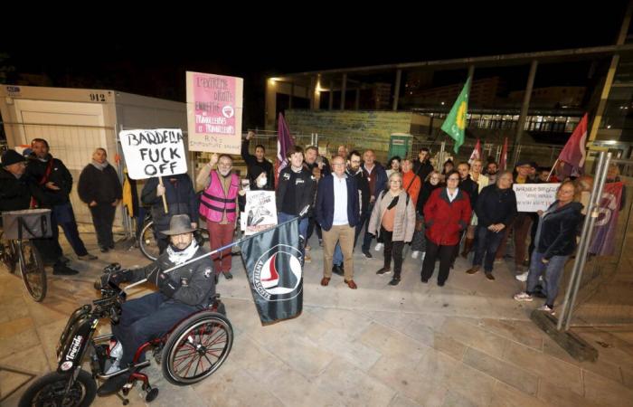 Around fifty people demonstrate against the National Rally this Friday evening in Toulon