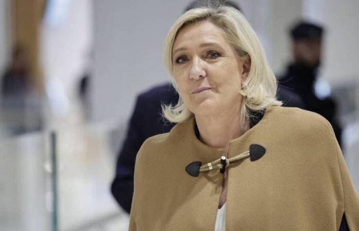 “It is my political death that is being demanded,” says Marine le Pen