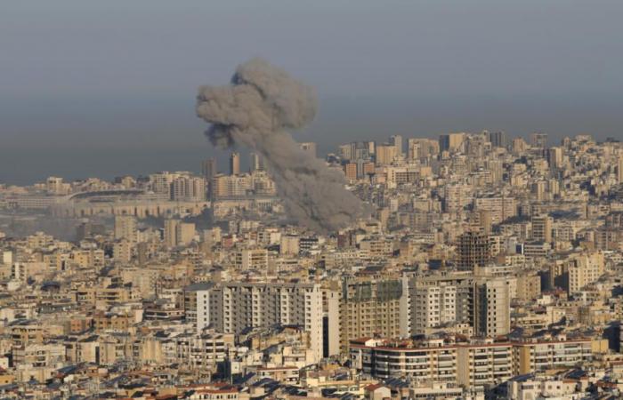 new strikes on southern suburbs of Beirut after Israeli call to evacuate