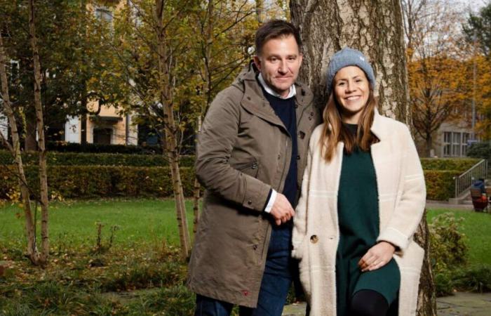 The sports presenter and the singer are expecting their first child together