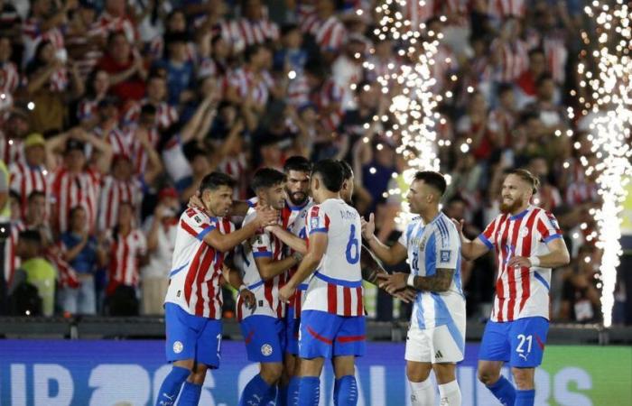 Argentina surprised by Paraguay but still leader