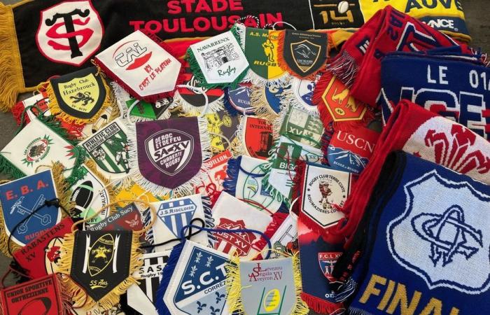 rugby clubs are mobilizing for the challenge launched by Rubén and his school, 100 pennants for 100 days of CP