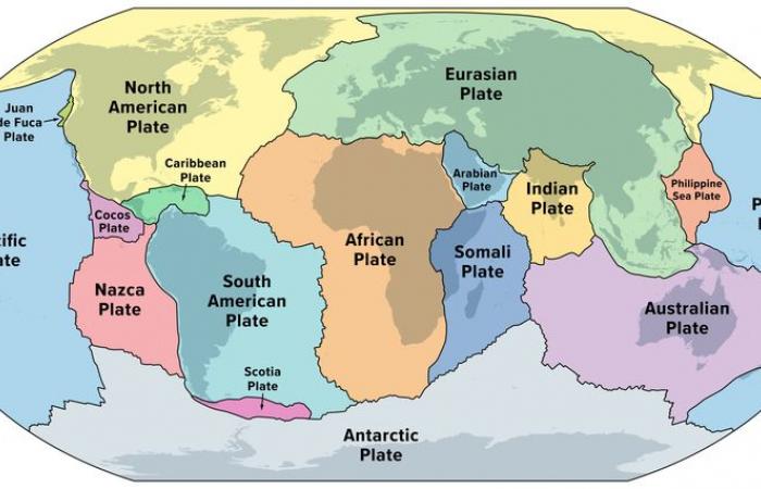 1.8 billion years of tectonic plate movement summarized in 1 minute