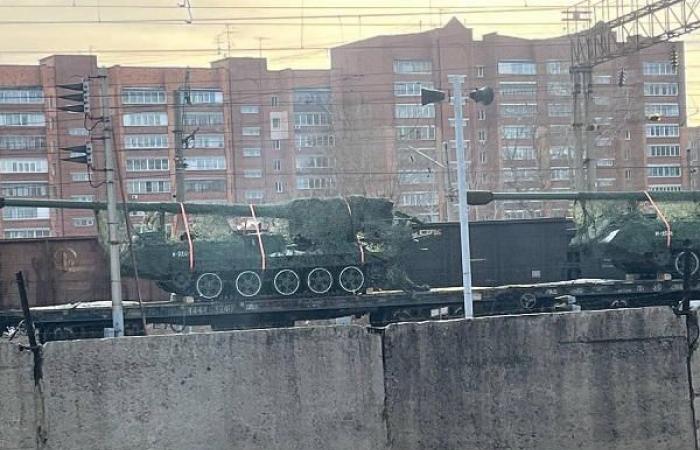 Large-caliber artillery used by North Korean military spotted in Russia