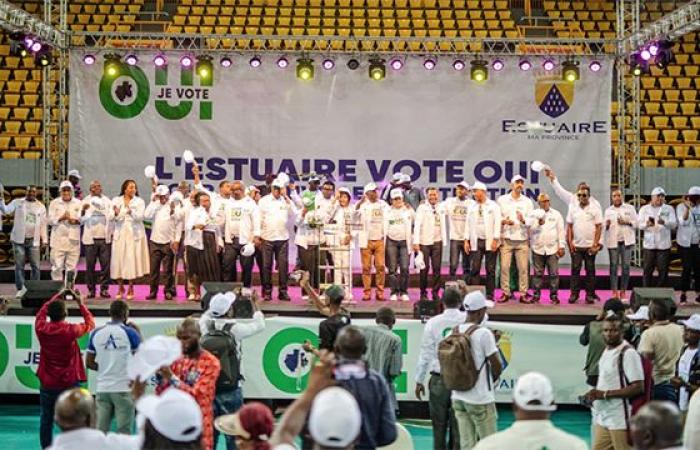 Referendum: Triumphant conclusion of the Yes campaign in Libreville | Gabonreview.com