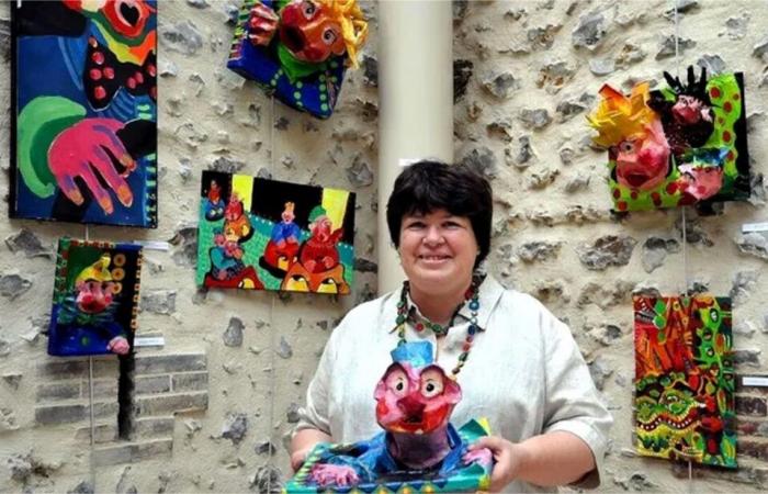 discovering the colorful world of Marie Hurel, passionate decorative artist