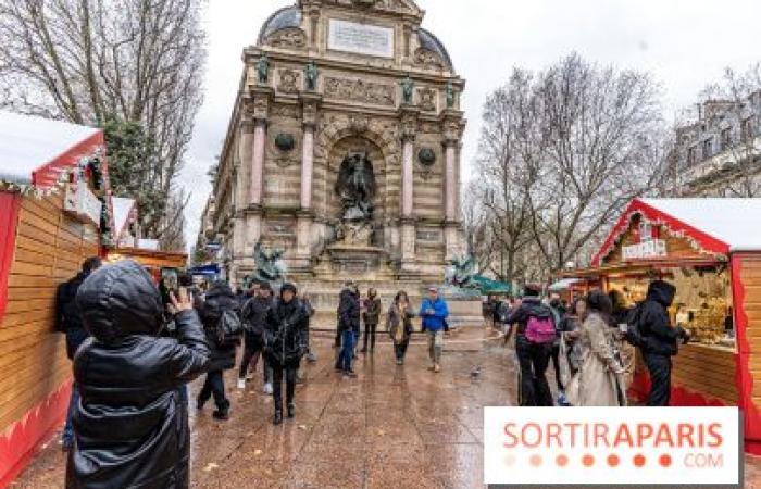 The Made in France Christmas Market of Saint-Michel in Paris 2024