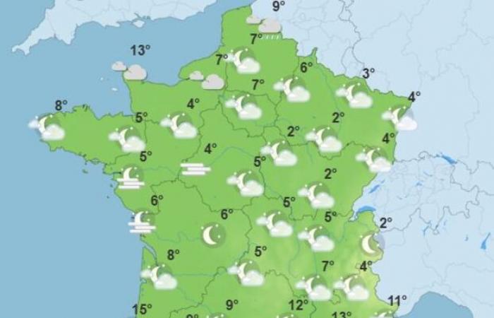 Sunshine and falling temperatures before the return of rain from the North: the weekend weather in France